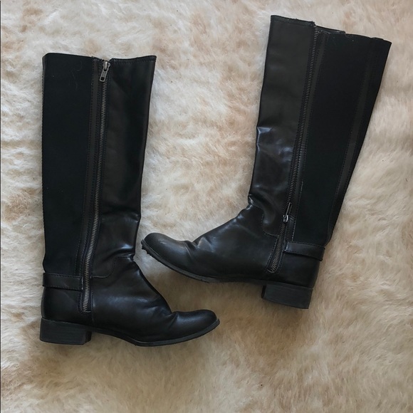 Black knee high boots - Picture 2 of 2